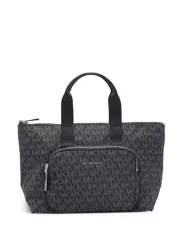Сумка-тоут Tanner на молнии с логотипом Michael Michael Kors, черный