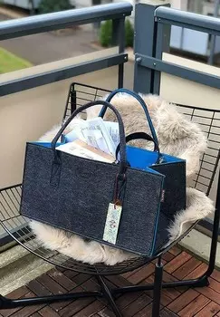 Сумка-тоут TASCHE RAIKOU, антрацит