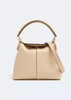 Сумка-тоут Tod'S T Case Messenger Micro, бежевый