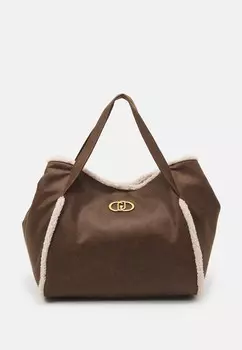 Сумка-тоут TOTE SET LIU JO, темно-коричневый