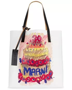 Сумка-тоут Tribeca Marni, цвет Pink Gummy