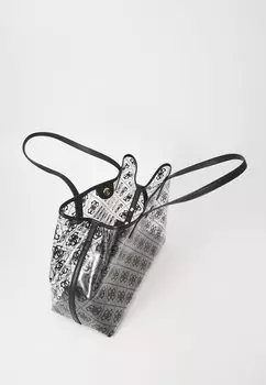 Сумка-тоут TUANA LARGE TOTE SET Guess, черный