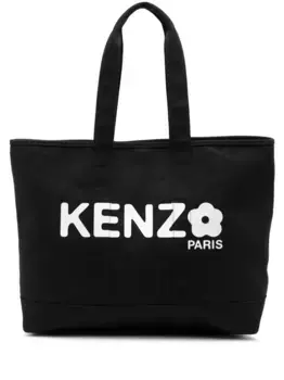 Сумка-тоут Utility из канваса KENZO, черный