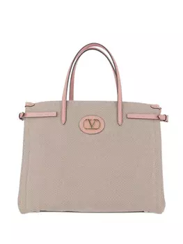 Сумка-тоут Valentino Garavani Antibes, нейтральный