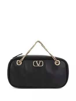 Сумка-тоут Valentino Garavani Mini VLogo Signature, черный