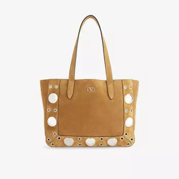 Сумка-тоут Valentino Garavani Nellcote, бежевый