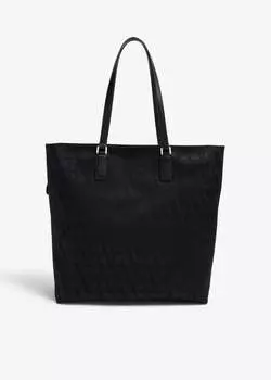 Сумка-тоут Valentino Garavani Toile Iconographe, черный