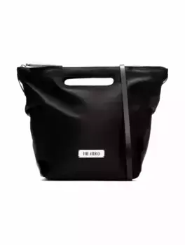 Сумка-тоут Via dei Giardini The ATTICO, черный
