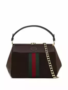 Сумка-тоут Virgo Gucci, коричневый