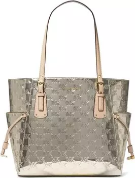 Сумка-тоут "Вояджер Восток/Запад" MICHAEL Michael Kors, цвет Pale Gold