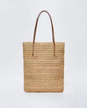 Сумка-тоут в деревенском стиле Sfera, коричневый