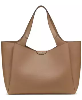 Сумка-тоут Willa с верхней ручкой DKNY, коричневый