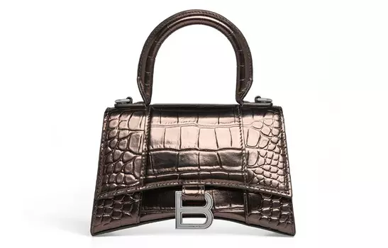Сумка-тоут Xs с тиснением под крокодила Balenciaga