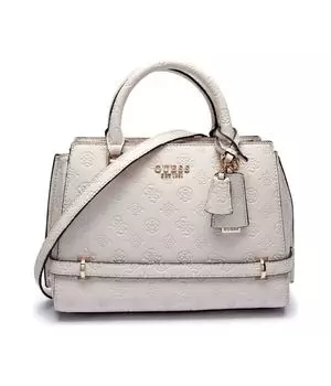 Сумка-тоут женская Guess с брелком, бежевый