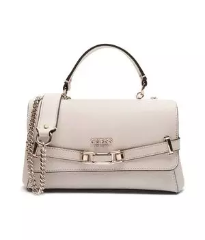 Сумка-тоут женская Guess с пряжкой, экрю