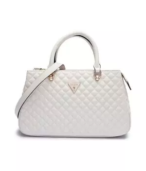 Сумка-тоут женская Guess стеганая, экрю