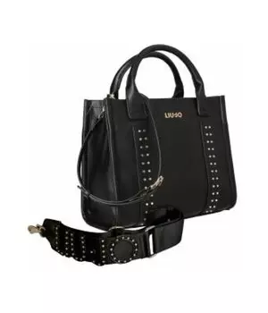 Сумка-тоут женская Liu Jo Ridhi с заклепками, черный