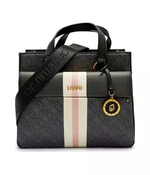 Сумка-тоут женская Liu Jo с принтом, черный