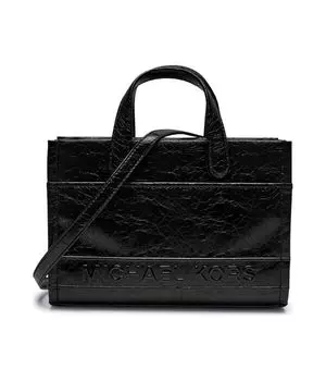 Сумка-тоут женская Michael Kors лакированная, черный