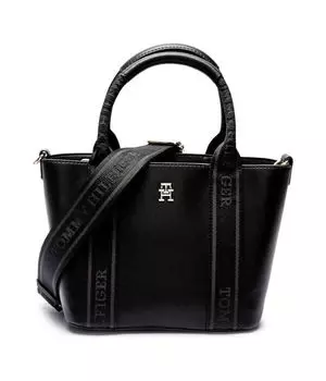 Сумка-тоут женская Tommy Hilfiger из искусственной кожи, черный