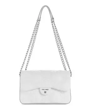 Сумка-трансформер через плечо Cosette с клапаном Nine West, белый