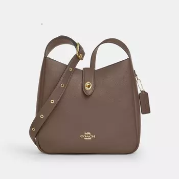 Сумка-трансформер Hadley Crossbody COACH, цвет gold/dark stone