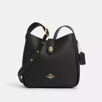 Сумка-трансформер Hadley Crossbody COACH, золотой/черный