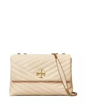 Сумка-трансформер Kira через плечо Tory Burch, цвет Ivory/Cream