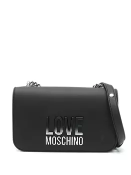 Сумка-трансформер с логотипом Love Moschino, черный
