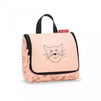 Сумка-туалет детская, розовый, 18,5x16x7 см REISENTHEL, FILIBABBA, розовый