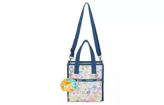 Сумка-туба из ткани, сумка через плечо, коллекция LeSportsac, женская, разноцветная Skechers, мультиколор