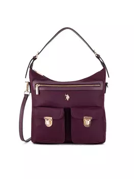 Сумка U.S. Polo Assn., фиолетовый