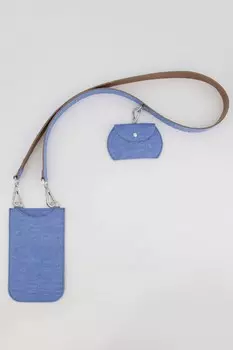 Сумка Ulla Popken Handbag, цвет Blue/Sky blue