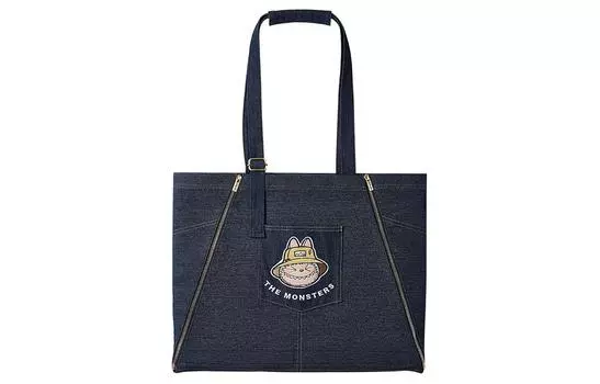 Сумка унисекс Pop Mart, Синий