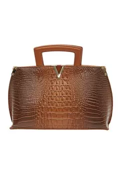 Сумка Usha Handbag, цвет Chocolate/Cognac