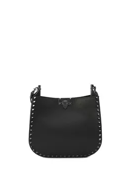 Сумка Valentino Garavani Hobo Rockstud, черный