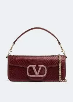 Сумка VALENTINO GARAVANI Loc shoulder bag, красный
