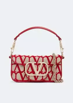 Сумка VALENTINO GARAVANI Loc small shoulder bag, принт