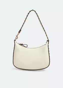 Сумка Valentino Garavani Rockstud Mini Hobo, белый