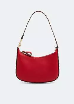 Сумка Valentino Garavani Rockstud Mini Hobo, красный