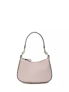 Сумка Valentino Garavani Small Hobo Rockstud, фиолетовый