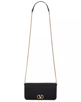 Сумка Valentino Garavani V Logo Signature Pouch, неро