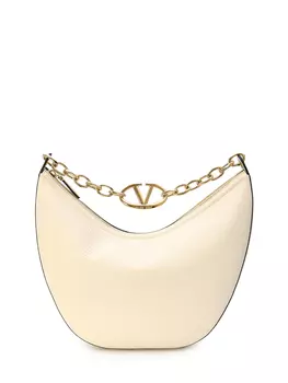 Сумка Valentino Garavani VLogo Moon Medium Hobo, белый