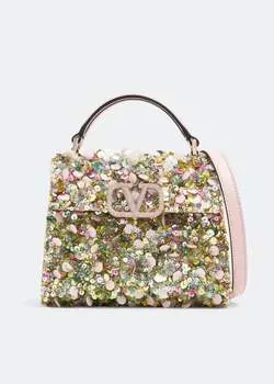 Сумка VALENTINO GARAVANI VSling mini top-handle bag, разноцветный