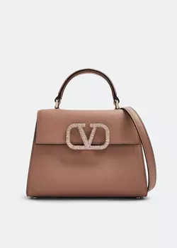 Сумка Valentino Garavani VSling Small Top Handle, бежевый