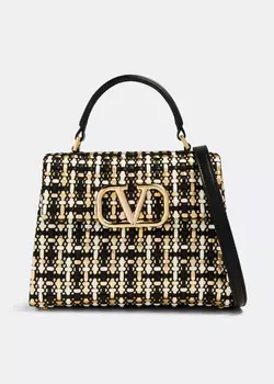 Сумка Valentino Garavani VSling Small Top Handle, разноцветный