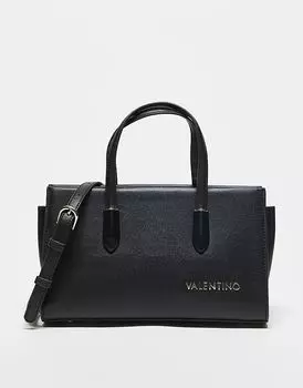 Сумка Valentino Jasmin с верхней ручкой и съемным ремнем через плечо черного цвета Valentino Bags