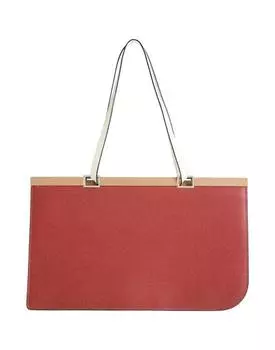 Сумка VALEXTRA, кирпично-красный