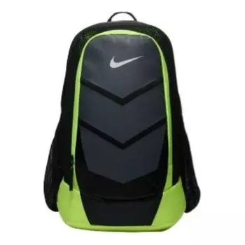 Сумка vapor speed backpack 'blackgreen' Nike, черный