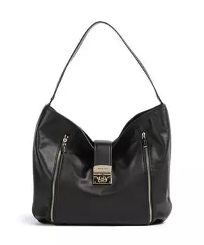 Сумка-Ведро Addie из зернистой кожи Michael Kors, черный
